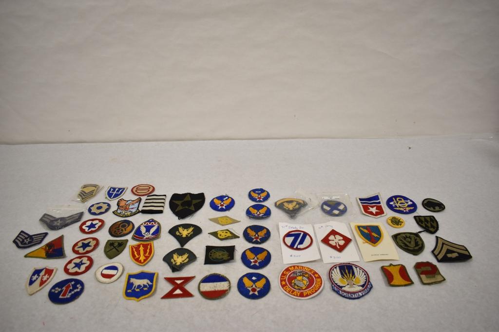 50 Mixed Military Patches