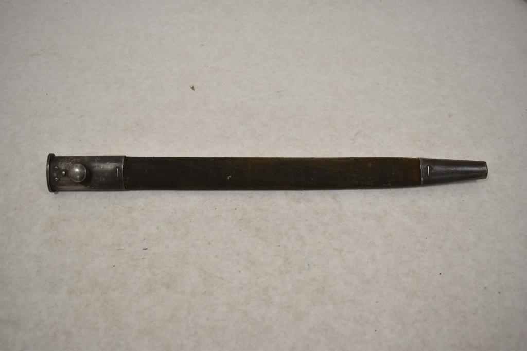 British. 1907 Vickers Bayonet & Scabbard