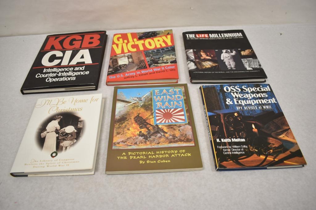 Six Military Books