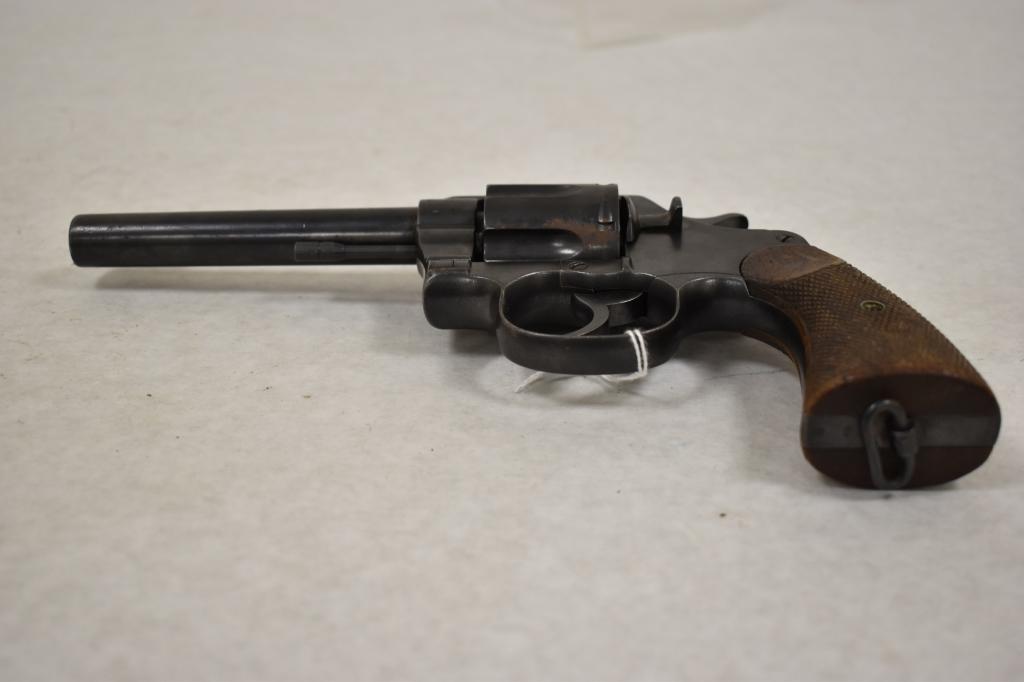 Gun. Colt New Service 455 Eley Revolver