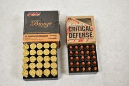 Ammo. 9mm 25 Rnds & 44 Rem Mag 25 Rds