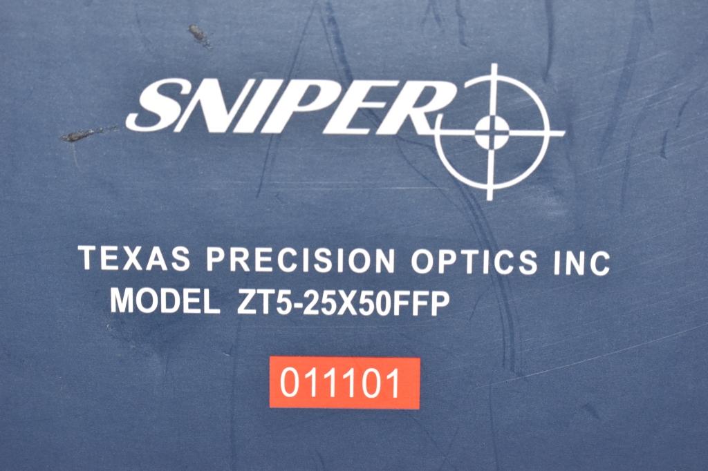 Rifle Scope Sniper 5-25x50