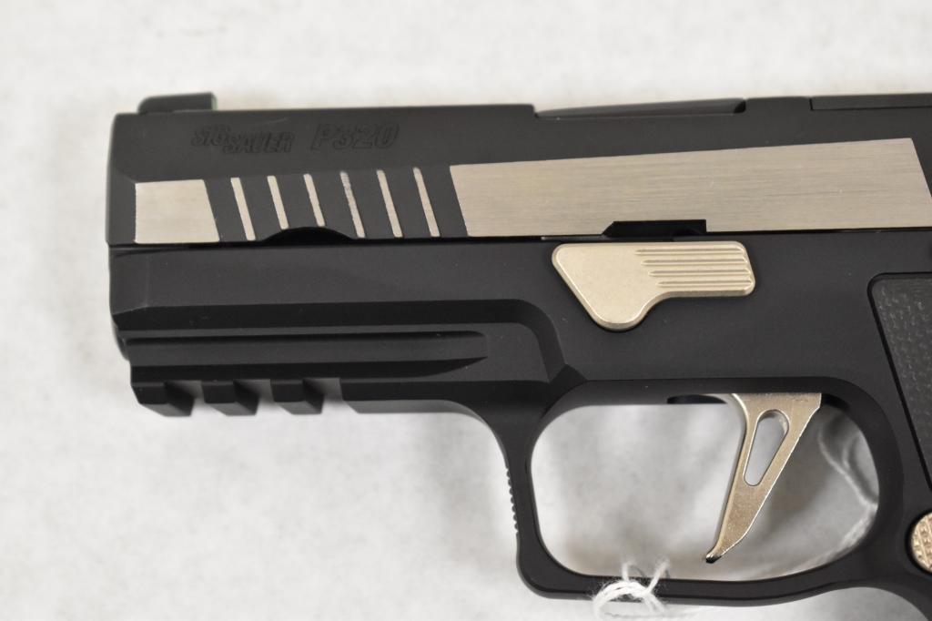 Gun. Sig Sauer Model P320 9mm Pistol