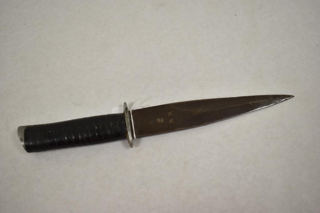 German Fighting Knife, initials V.N.