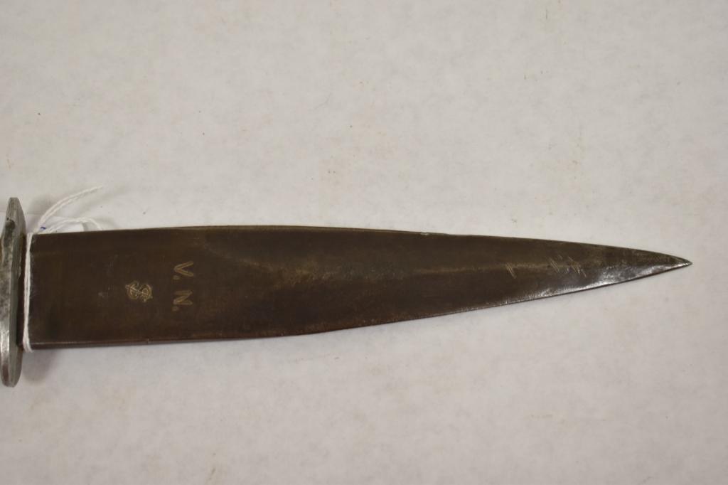 German Fighting Knife, initials V.N.