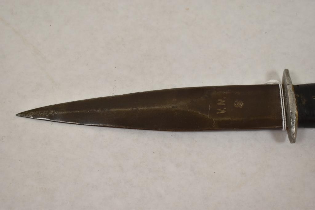 German Fighting Knife, initials V.N.