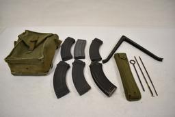 Six Magazines, Bipod, Cleaning Kit & Mag Bag