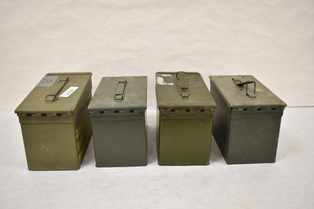 Four Ammo Cans