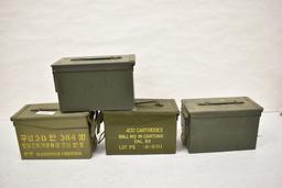 Four Ammo Cans