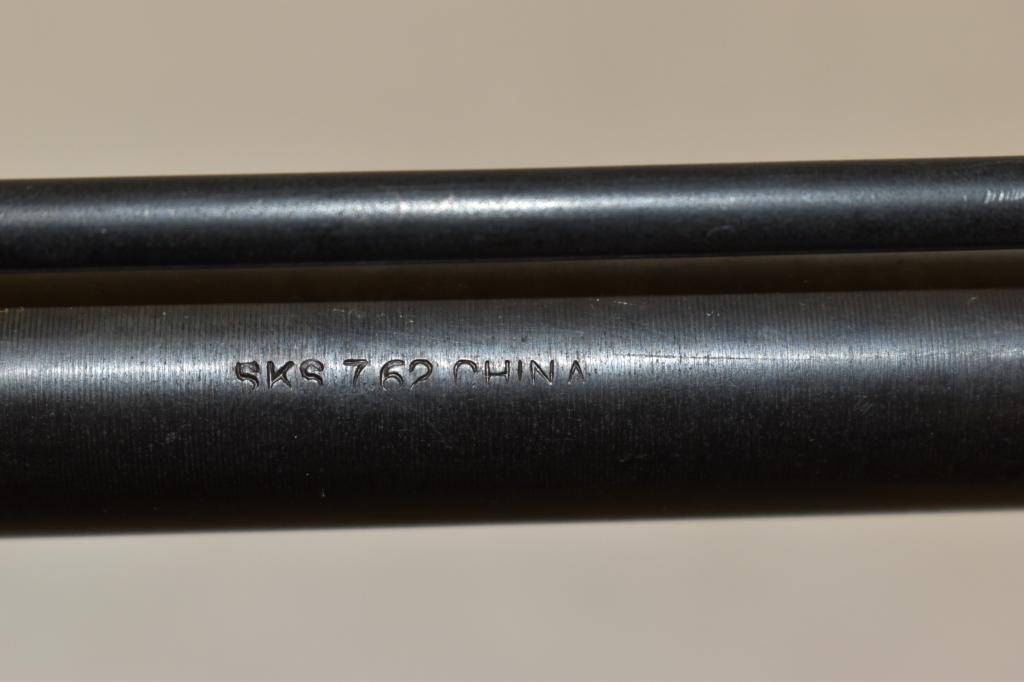 Gun. SKS Type 56 7.62 x 39  Rifle