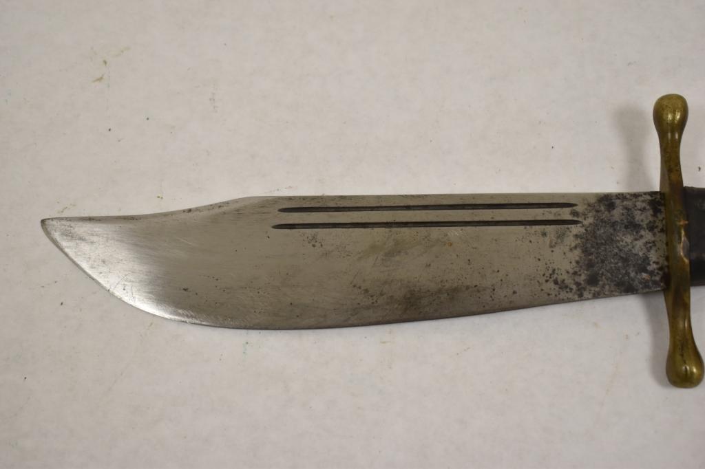 WWII Australian Bowie Knife & Scabbard