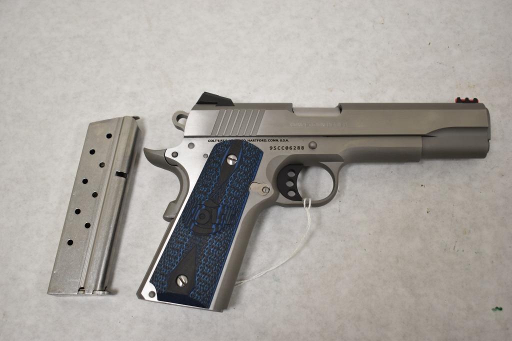 Gun. Colt Government Competition 9mm cal Pistol