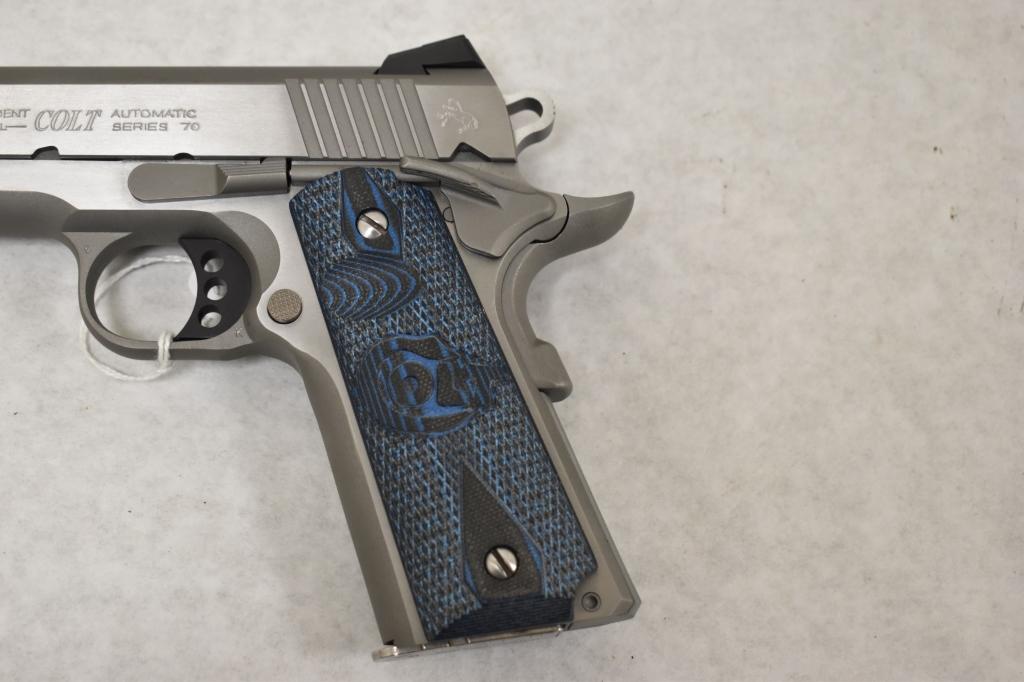 Gun. Colt Government Competition 9mm cal Pistol