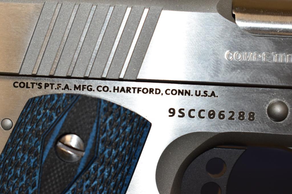 Gun. Colt Government Competition 9mm cal Pistol