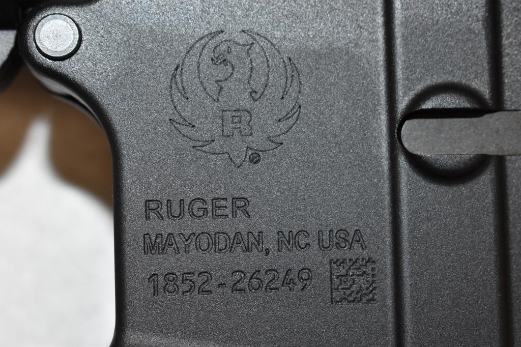 Gun. Ruger Model AR-556 450 Bushmaster Rifle