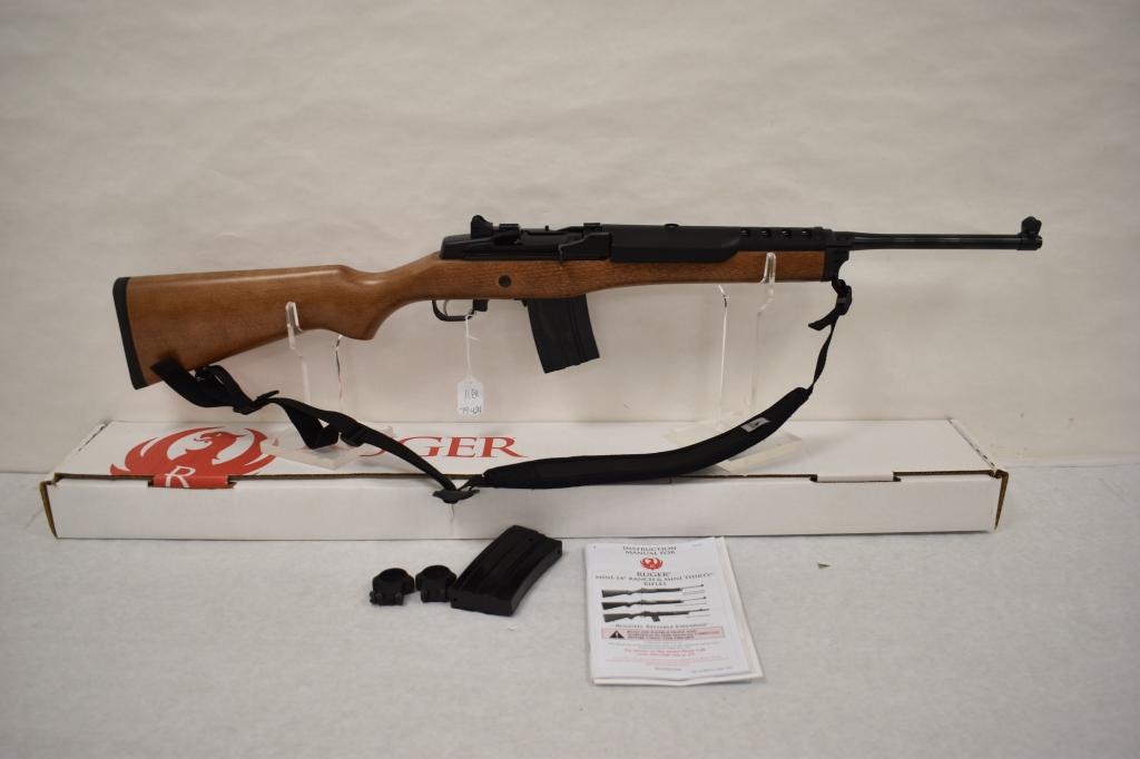 Gun. Ruger Model Mini 14 5.56 Nato cal Rifle