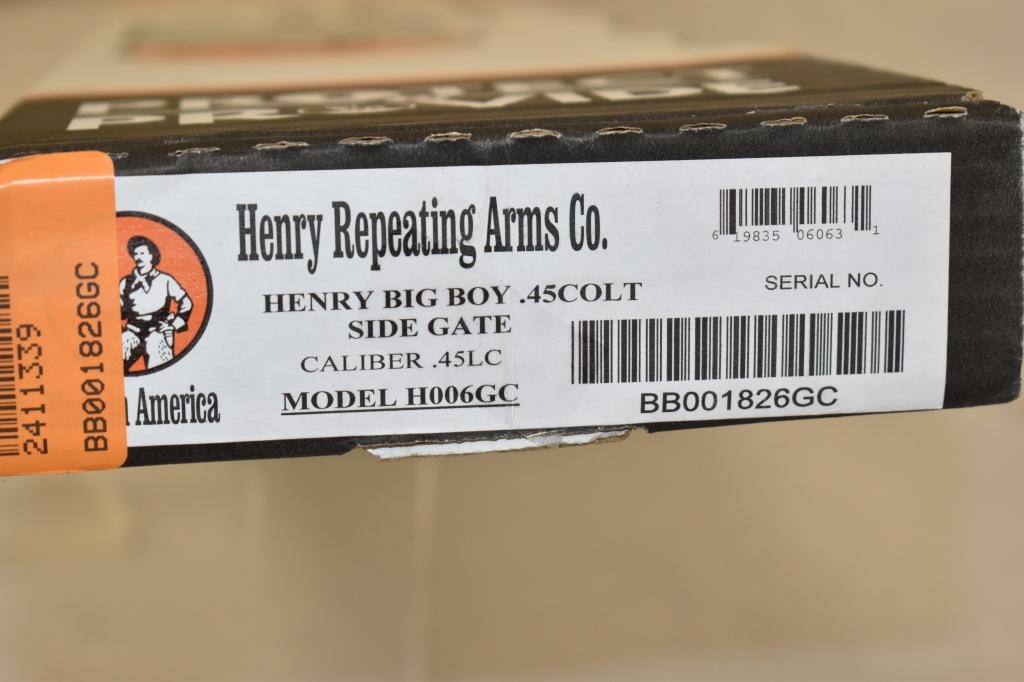 Gun. Henry Big Boy H006GC 45 LC cal Rifle