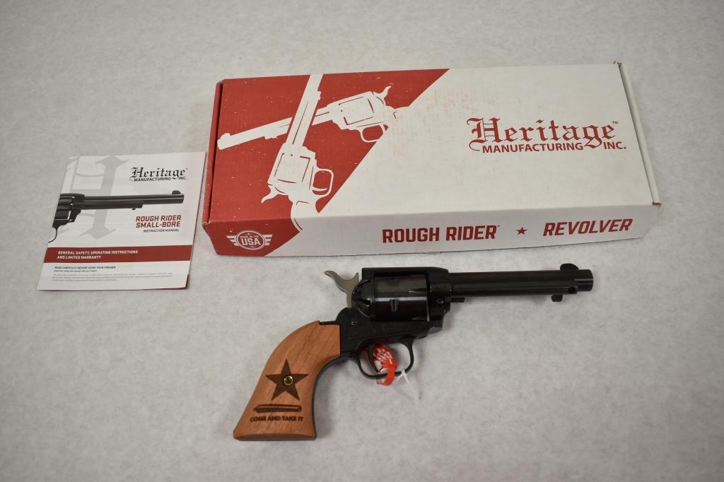 Gun. Heritage Rough Rider .22 LR Revolver