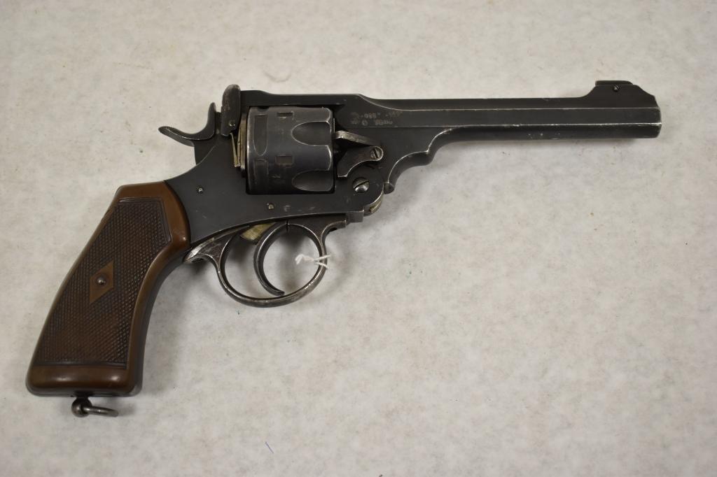 Gun. Webley Model Mark VI 455 cal Revolver