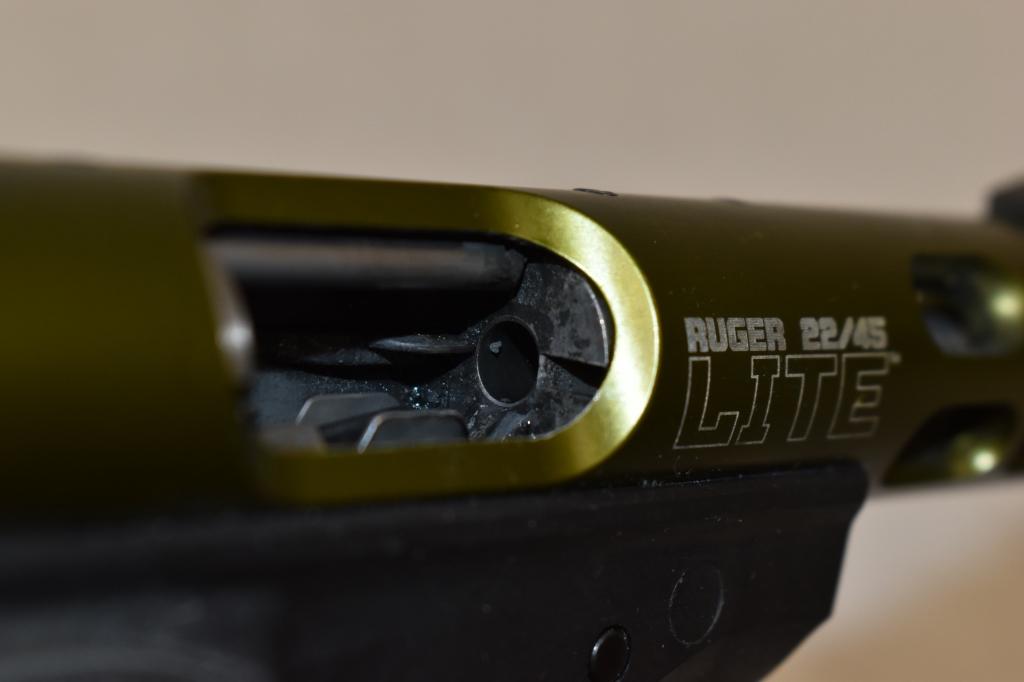 Gun. Ruger Model 22/45 Lite 22 cal Pistol