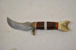 Marbles Scagel Style Knife & Leather Sheath