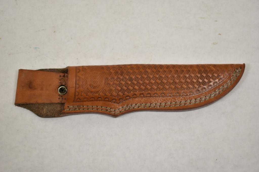 Colt Hunting Fixed Blade Knife & Leather Sheath