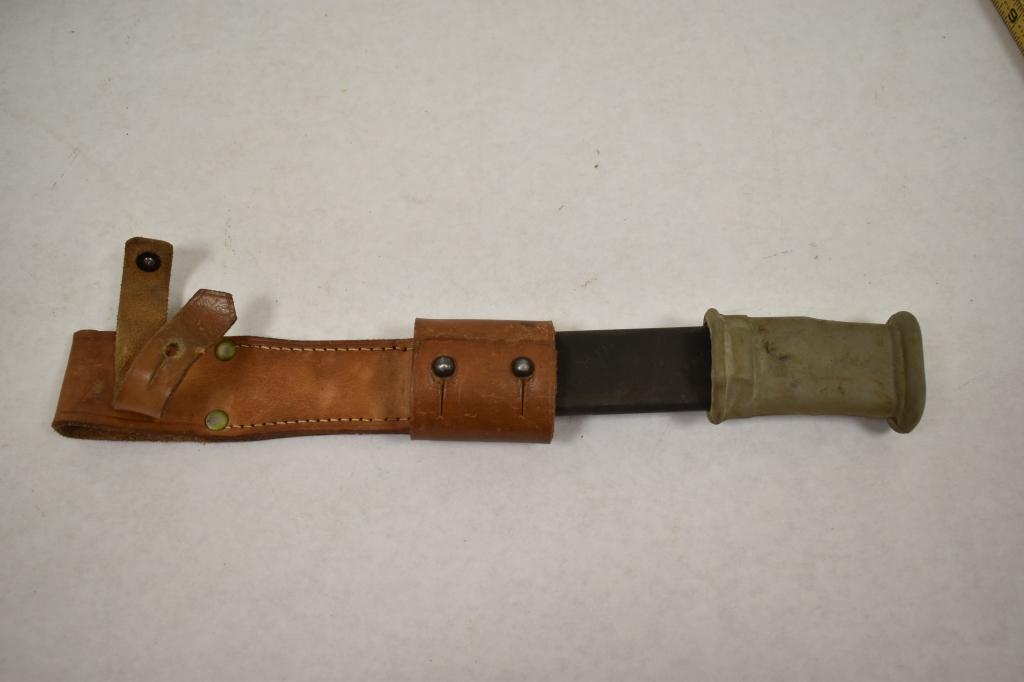 Chinese AK47 Bayonet, Scabbard & Frog