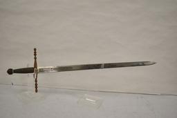 Toledo Spain Sword & Wooden Sheath