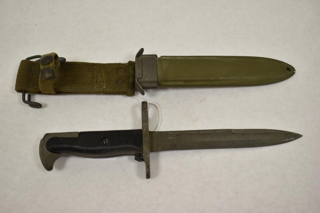 US M8A1 VPCO Korea 30 Carbine Bayonet & Scabbard