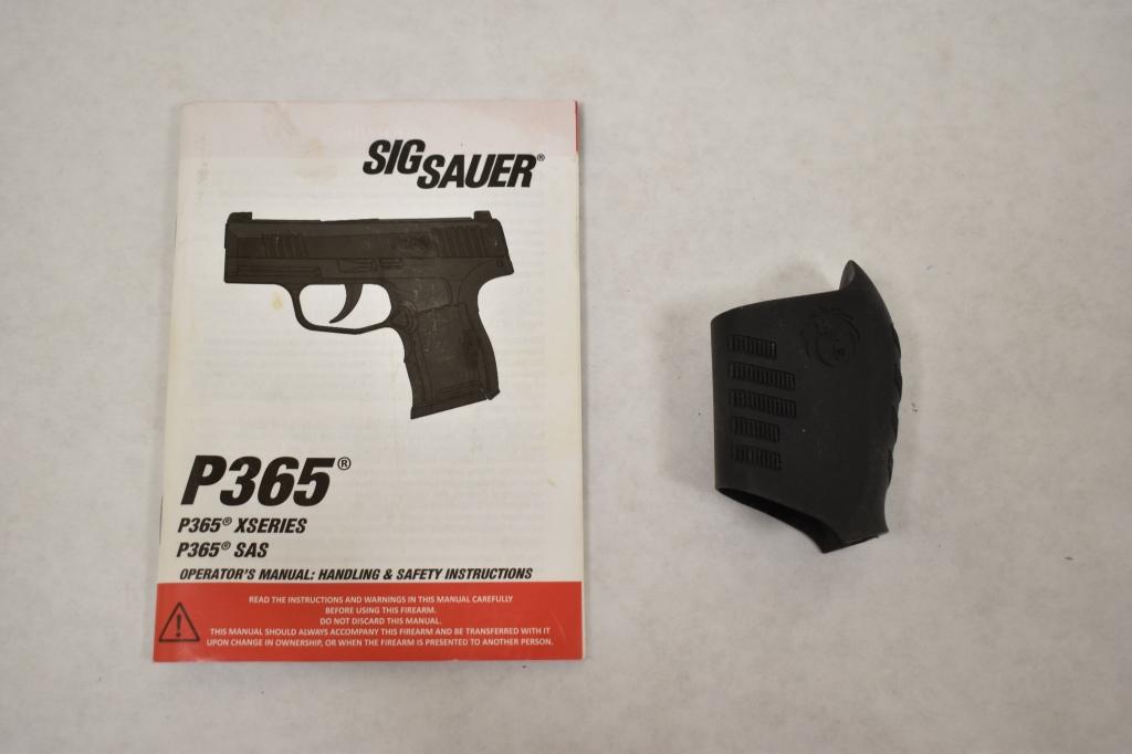 Gun. Sig Sauer P365 9mm Pistol