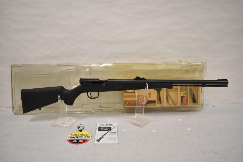 Gun. Tradtions Tracker 209 .50 cal Muzzleloader