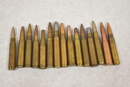 Collectible Ammo. Mixed 7MM Approx. 130 Rd & Clips