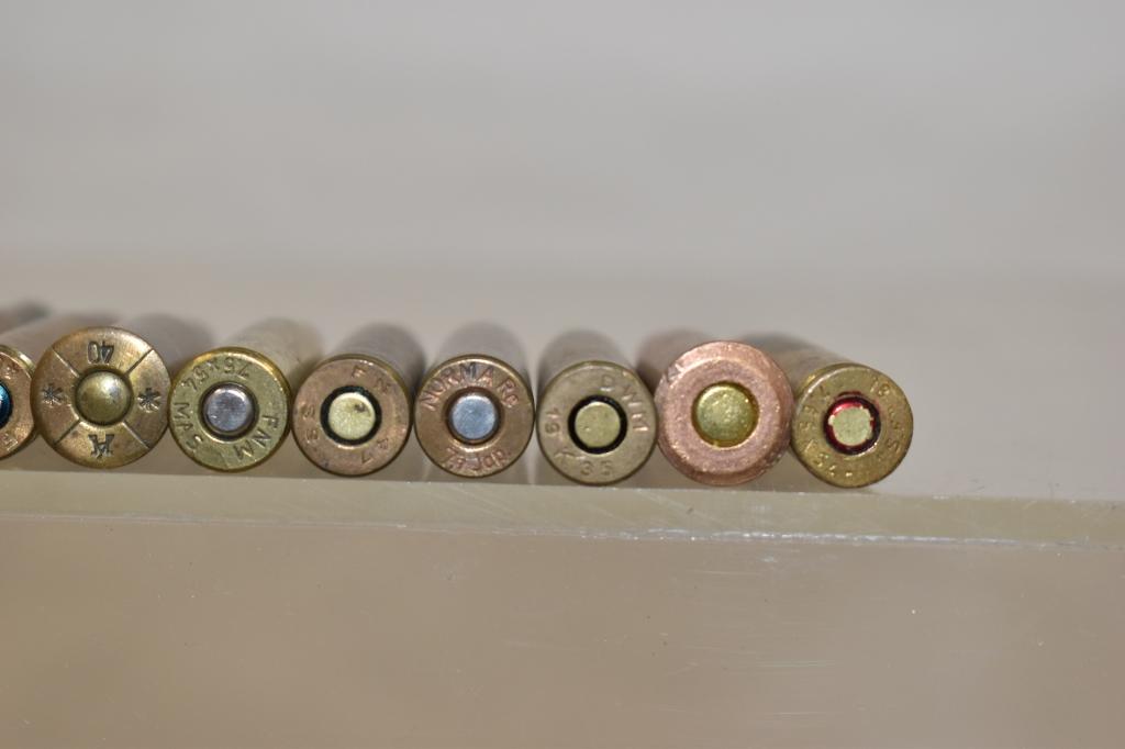 Collectible Ammo. Mixed 7MM Approx. 130 Rd & Clips