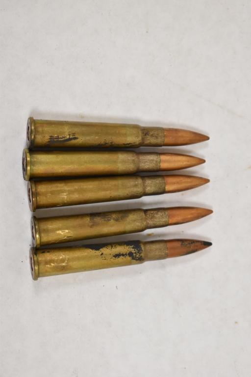 Ammo. 303 British. 200 Rds, Clips & Bandoleers