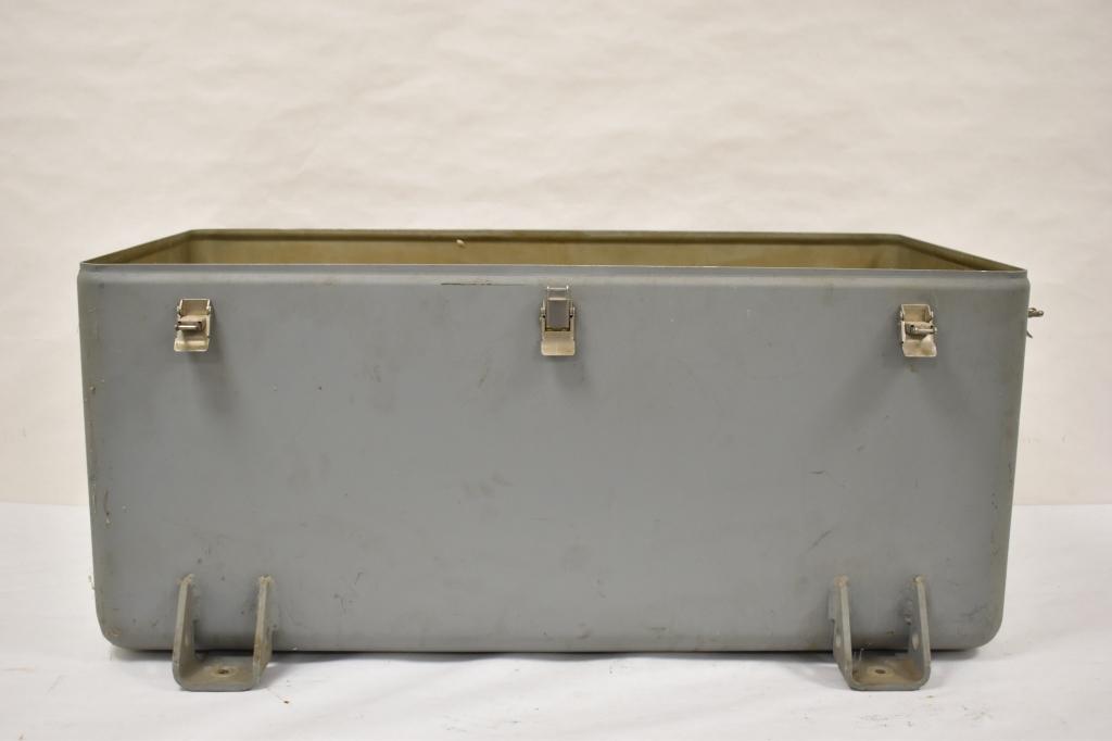 1973 Metal Military Storage Container No lid