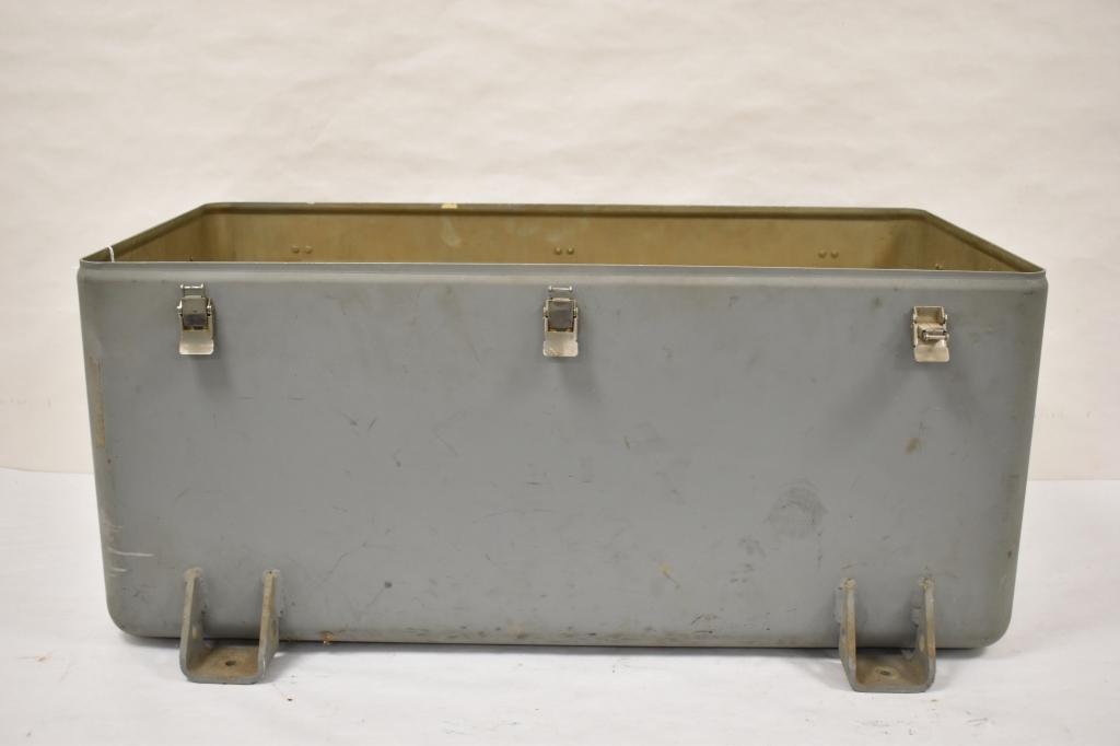 1973 Metal Military Storage Container No lid