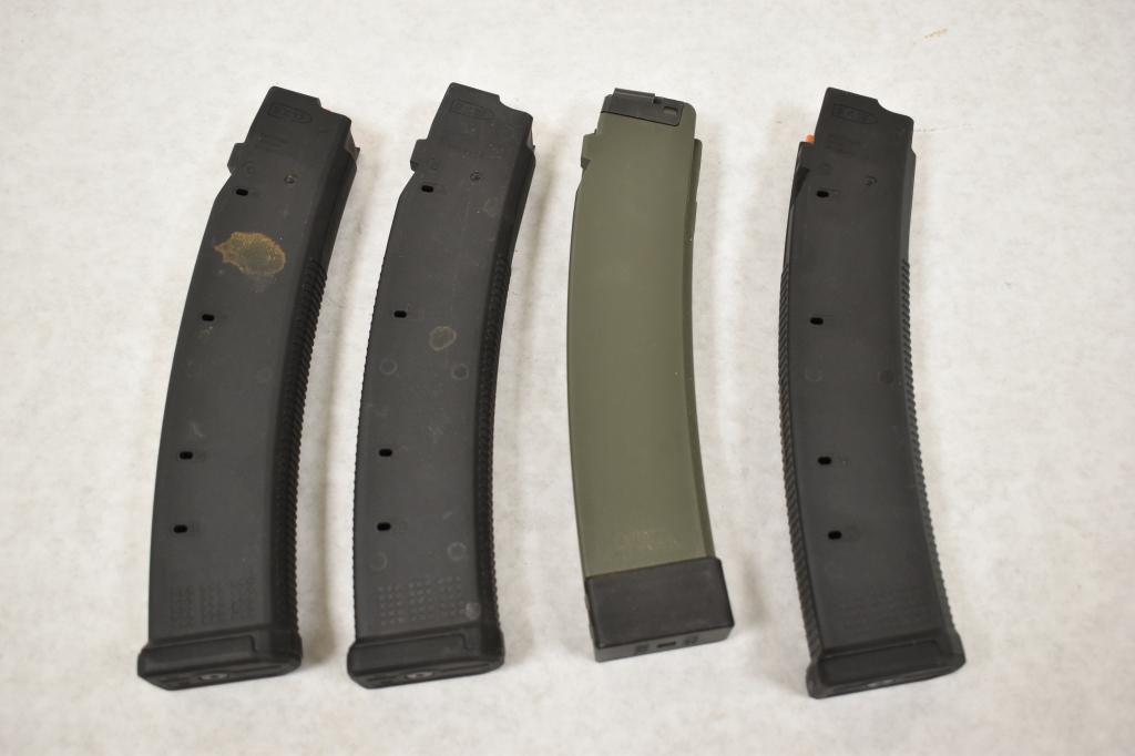 Four Magazines 9mm