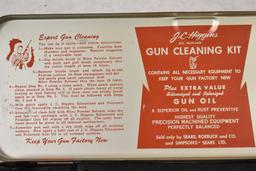 Two Partial JC Higgins Gun Cleaning Kits