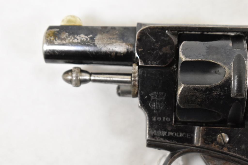 Gun. Webley N.S.W. Police 450 cal Revolver