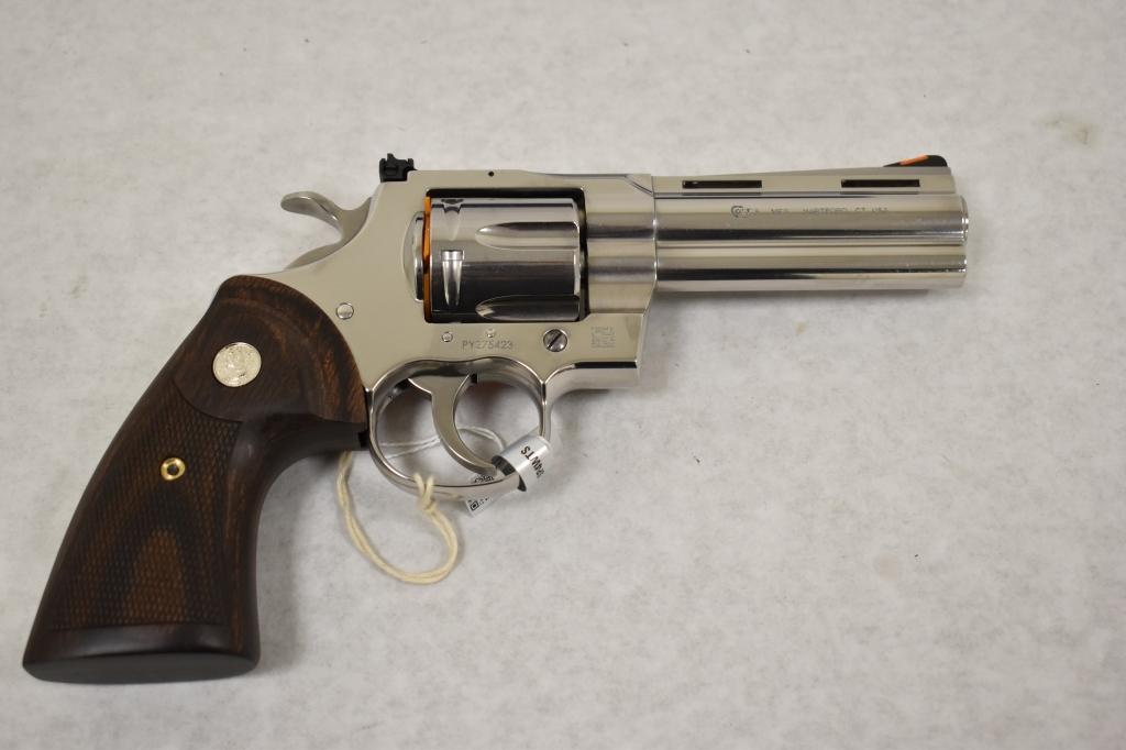 Gun. Colt Model Python SS 357 Mag Revolver