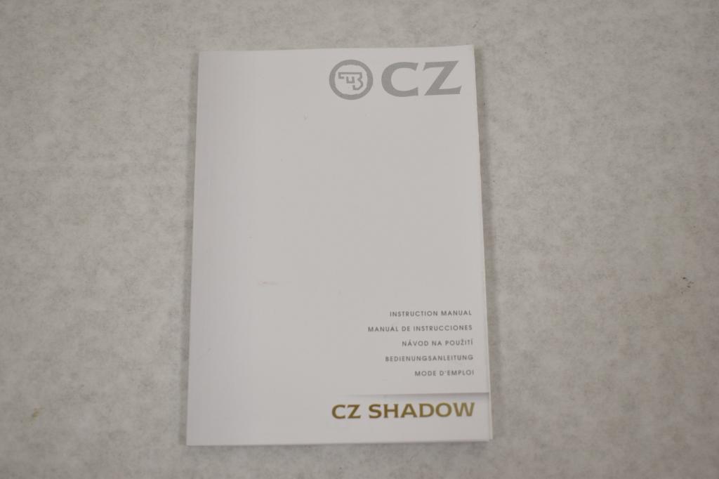 Gun. CZ Model Shadow 2 9x19 cal Pistol