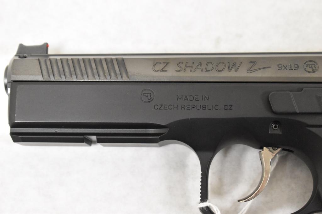 Gun. CZ Model Shadow 2 9x19 cal Pistol