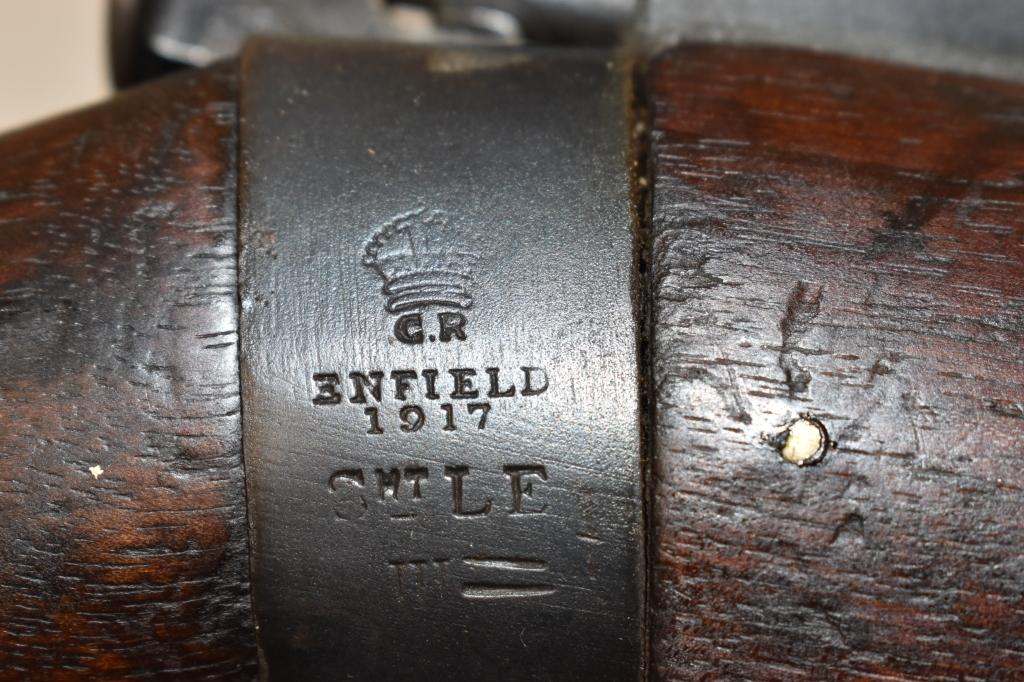 Gun. Enfield 1917 SMLE Mark III 303 cal Rifle