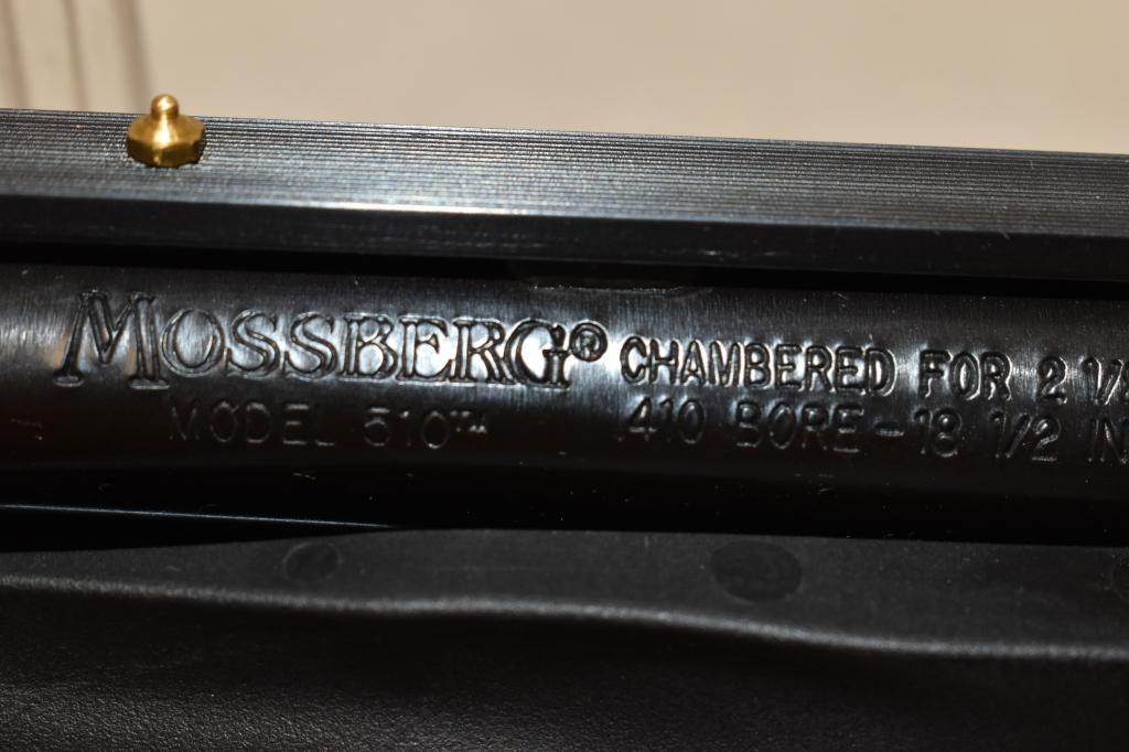 Gun. Mossberg Model 510 3 inch 410 Shotgun