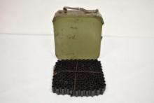 Vintage SA Ammo Can w 7.62 x 54r Belt