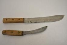 2 Fixed Blade Knives- 1-US 1951, 1-unmarked