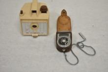 Vintage Imperial Savoy Camera & Sekonic Light Meter w Case