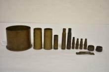 WW2 Assorted Artillery Shells and More