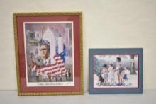 2 Patriotic 9/11 Memorial Themed Art Prints