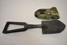 Gerber Folding Trench Tool with USMC Camouflage Cover